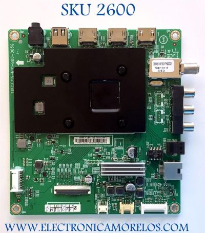 MAIN PARA TV INSIGNIA NUMERO DE PARTE XKCB02K095 / 715GA715-M01-005G / G)XKCB02K095 / DISPLAY CV700U2-T01 / PANEL TPV700B5-U2T01.D REV:S02S / NUMERO DE DISPLAY CV700U2-T01 / MODELO NS-70DF710NA21